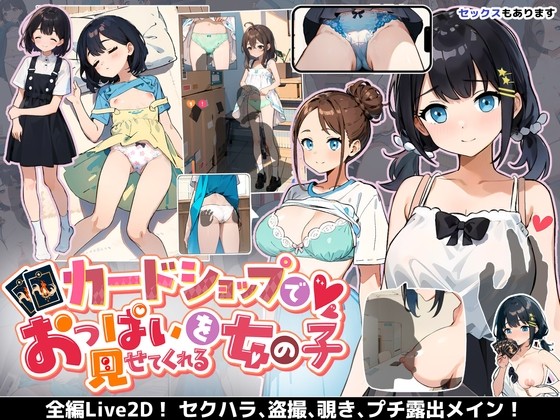 【SLG/机翻汉化/萝莉/自慰】在卡牌店里展示胸部的女生【PC+安卓/1.70G】-现充ACG
