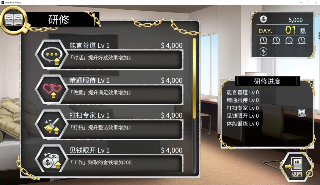 图片[5]-【养成SLG/中文/步兵】绝对人权女子监狱/Woman’s Prison Ver1.06 官方中文步兵版【2.3G/全CV】-现充ACG