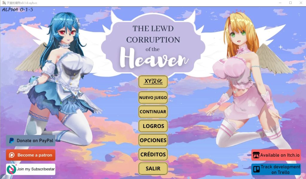 【SLG/汉化/PC+安卓】 天堂的淫荡腐败 The Lewd Corruption of the Heaven v0.1.6 Alpha 汉化版 [4.3G]-现充ACG